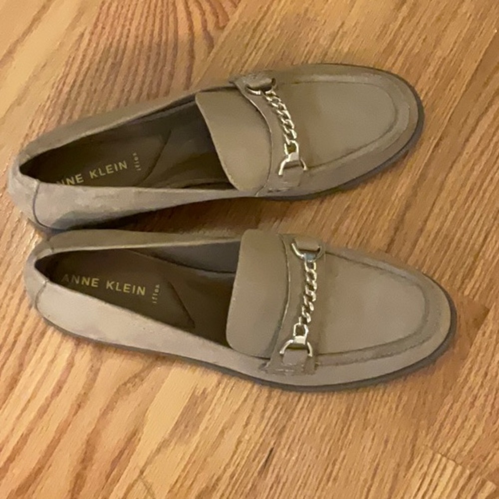 Anne Klein Taupe Loafers